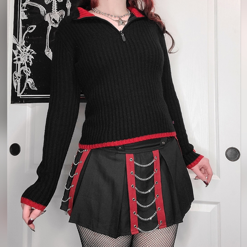 Bongo 90s quarter zip sweater